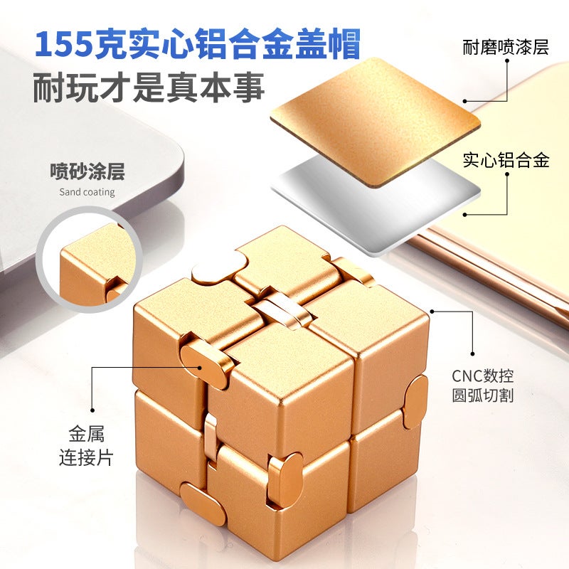 Fun Rubik'S Cube, Quirky Gadgets, High-Tech Creative Advanced Boredom-Relief Stress-Relief Toy, Decompression Keychain - Image 5